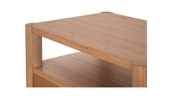 Post Nightstand Oak Natural