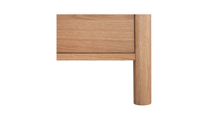Post Nightstand Oak Natural