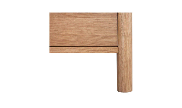 Post Nightstand Oak Natural
