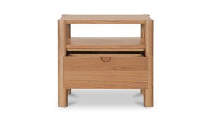 Post Nightstand Oak Natural