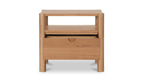 Post Nightstand Oak Natural