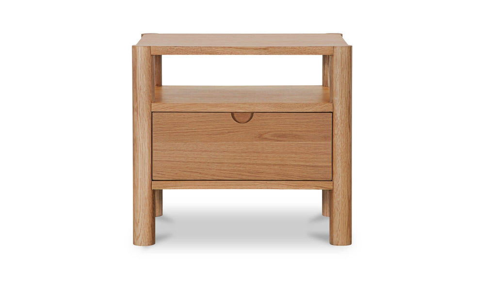 Post Nightstand Oak Natural