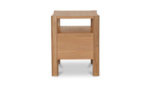 Post Nightstand Oak Natural