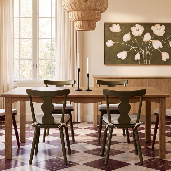 Clea Dining Table Heritage Brown