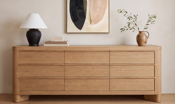 Segment 9 Drawer Dresser Heritage Brown