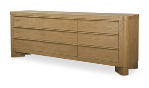 Segment 9 Drawer Dresser Heritage Brown