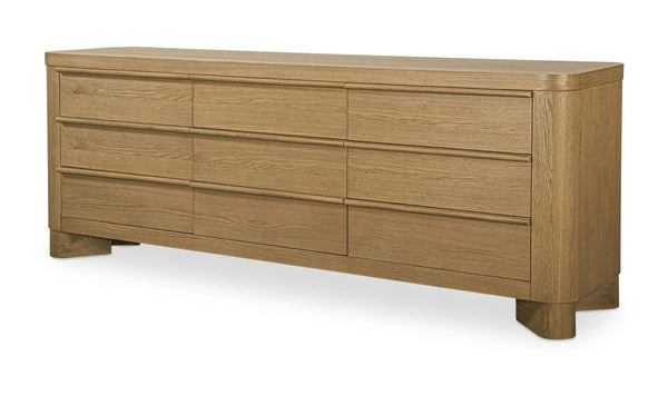 Segment 9 Drawer Dresser Heritage Brown