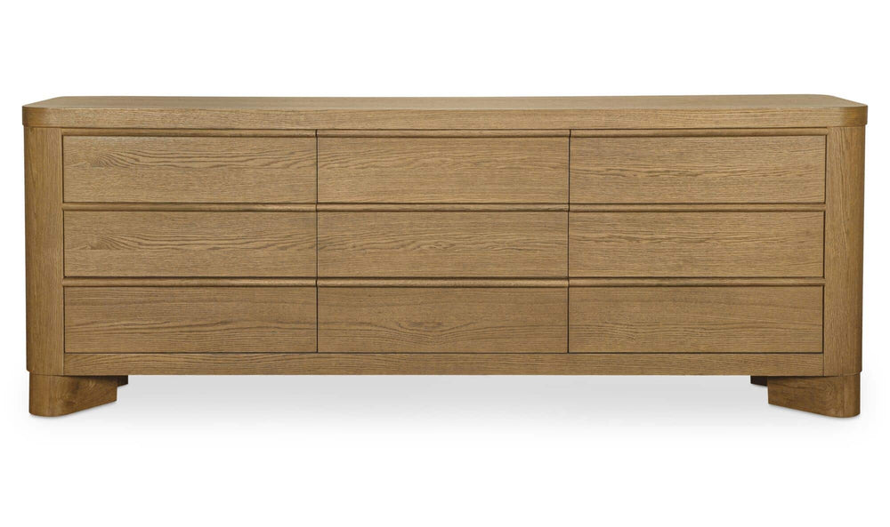 Segment 9 Drawer Dresser Heritage Brown