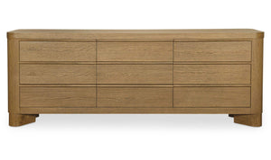 Segment 9 Drawer Dresser Heritage Brown