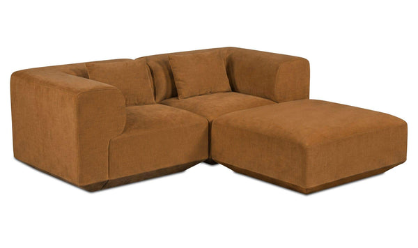 Goodwin Nook Modular Sectional Cognac