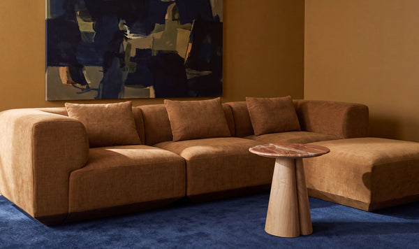 Goodwin Lounge Modular Sectional Cognac