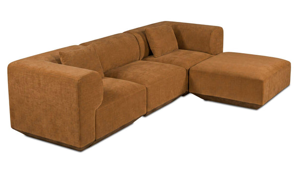 Goodwin Lounge Modular Sectional Cognac