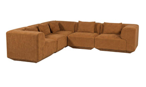 Goodwin Classic L Modular Sectional Cognac