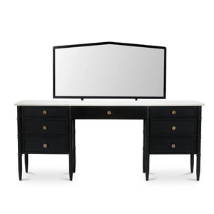 Eleanor Vanity Desk Black