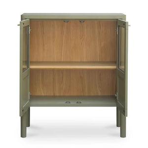 Sage Green & Bronze Cabinet