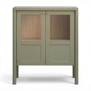 Sage Green & Bronze Cabinet