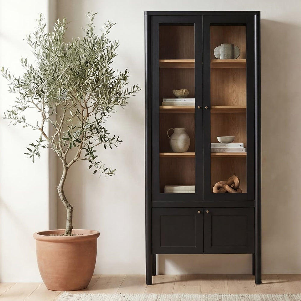 Hannah Tall Cabinet Black