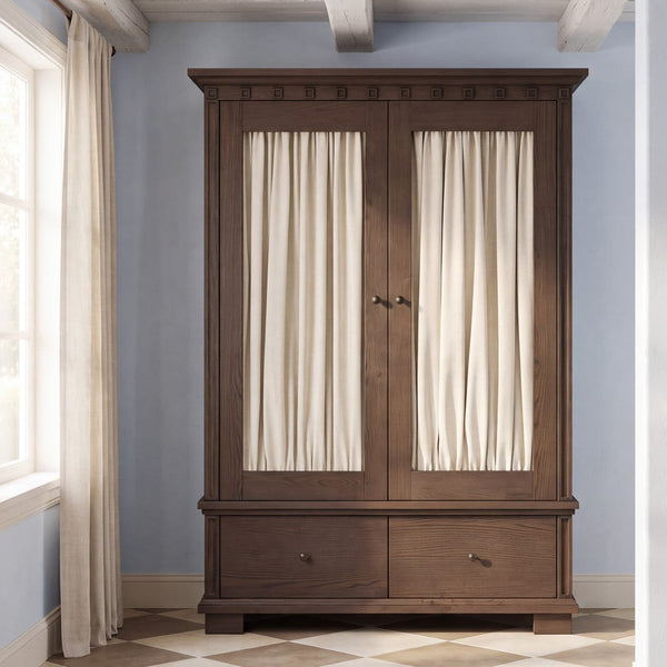 Lillian Tall Cabinet Dark Brown