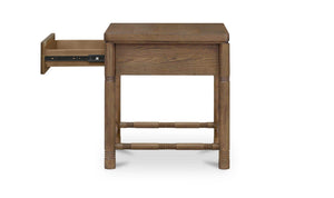 Evermore 1 Drawer Nightstand Brown