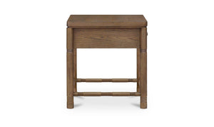 Evermore 1 Drawer Nightstand Brown