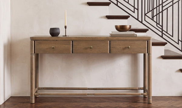Evermore Console Table Brown