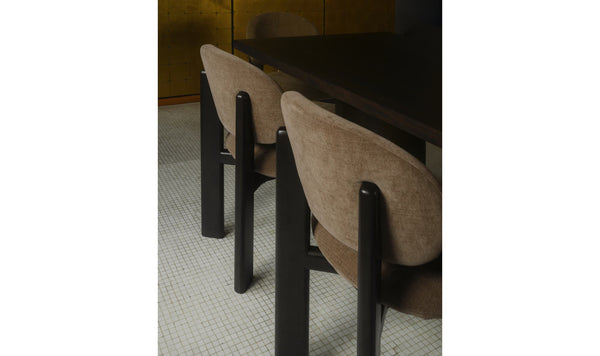 Sami Dining Chair Brown Set of Two