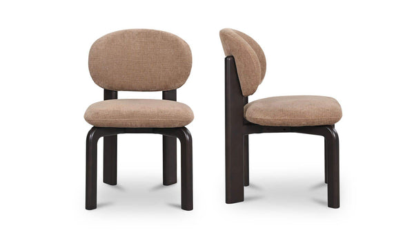 Sami Dining Chair Brown Set of Two