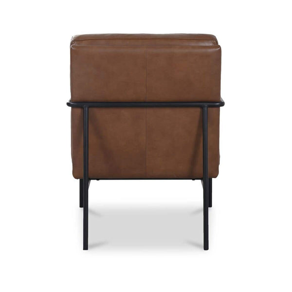 Sterling Accent Chair Brown Leather