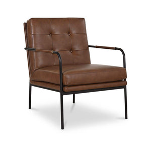 Sterling Accent Chair Brown Leather