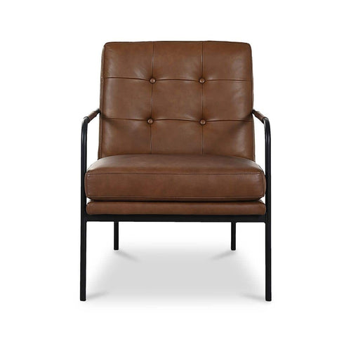Sterling Accent Chair Brown Leather
