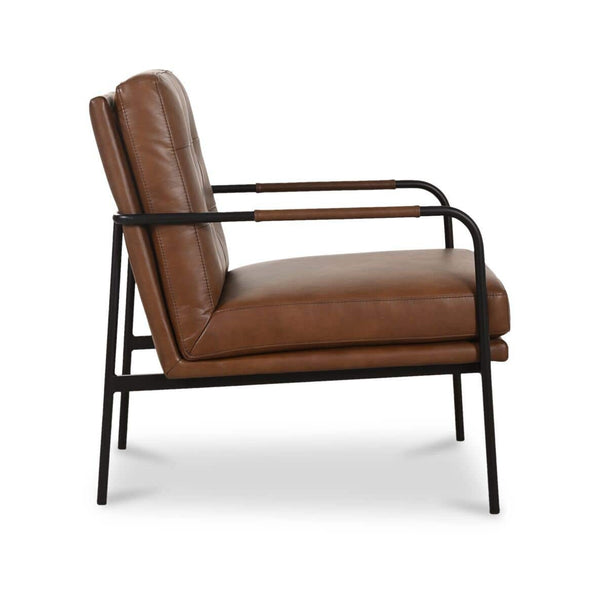 Sterling Accent Chair Brown Leather