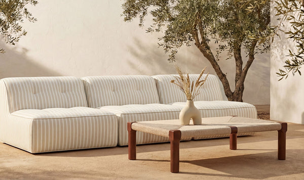Kaia Outdoor Coffee Table Dark Brown