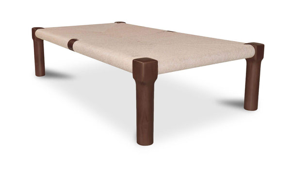 Kaia Outdoor Coffee Table Dark Brown