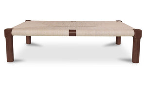 Kaia Outdoor Coffee Table Dark Brown