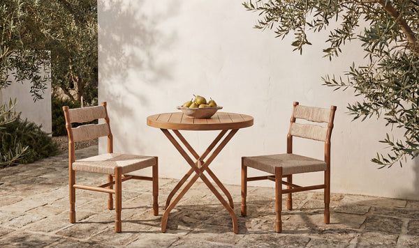 Perry Outdoor Bistro Table Natural