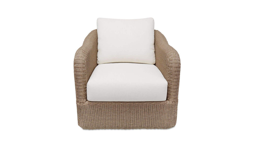 Bodhi Outdoor Swivel Accent Chair Natural