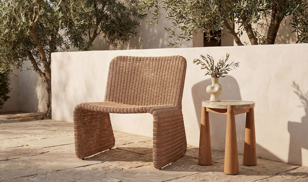Ella Outdoor Accent Chair Natural