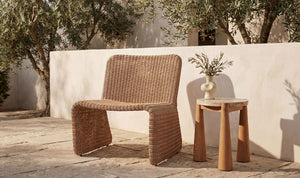 Ella Outdoor Accent Chair Natural