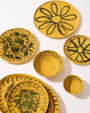 Amalfi Pasta Bowl Mustard - 9.1" Diameter