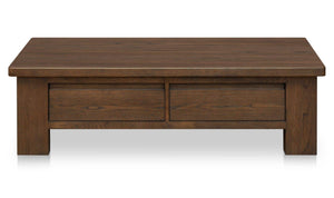 Graham Storage Coffee Table Dark Brown
