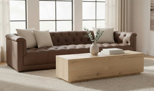 Sawyer Coffee Table Rustic Oak