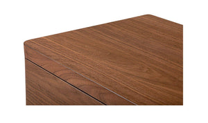 Hettie Floating Nightstand Dark Brown