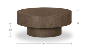 Corey Coffee Table Dark Brown