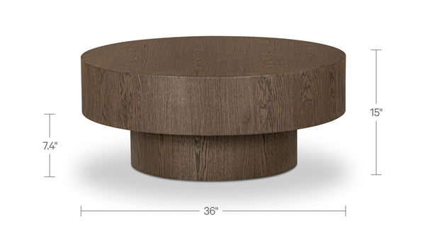 Corey Coffee Table Dark Brown
