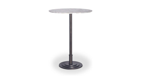 Tori Outdoor Bar Table White Marble