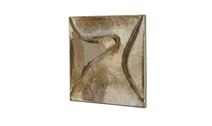 Bode Wall Sculpture Aged Brass