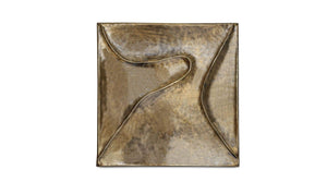 Bode Wall Sculpture Aged Brass