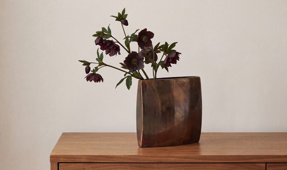 Laval Cast Aluminum Vase