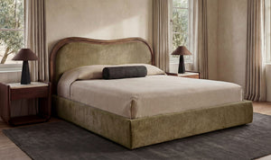 Camilla King Bed Green