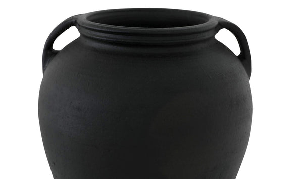 Jovi Vase Black Terracotta